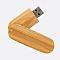 Деревянная флешка 32 GB 2.0 "Автомобильный брелок" из бамбука