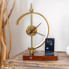 Светодиодная настольная лампа/Часы/Беспроводная зарядка