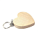 Подарочная деревянная флешка клён 64GB 2.0 Сердце брелок