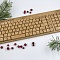 Клавиатура из дерева (бамбук)
