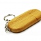 Деревянная флешка 32 GB 3.0 "Овальная брелок" из бамбука