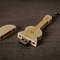 Деревянная флешка-брелок 32 GB 2.0 "Гитара в подарочной коробке"