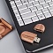 Деревянная флешка Орех 32 GB USB 3.0 "Овальная" в подарочной коробке