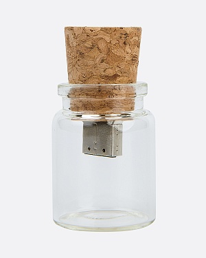 Деревянная флешка 32 GB 2.0 "Бутылка с пробкой"
