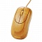 Мышка деревянная (бамбук) проводная