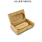 Деревянная флешка бамбук карбон 64 GB USB 3.0 "Овальная" в подарочной коробке