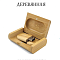Деревянная флешка Карбонизированный Бамбук 64 GB 2.0 "Овальная" в подарочной коробке